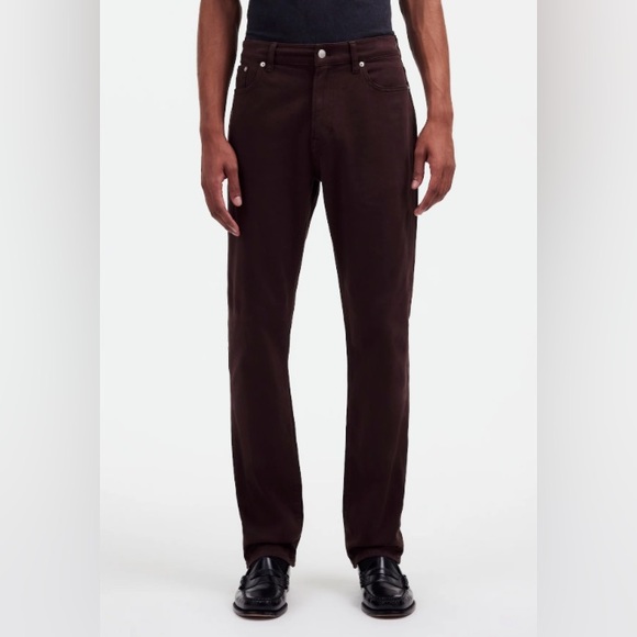 Madewell Other - Madewell "The All Day 1991 Straight Pant" Dark Carob